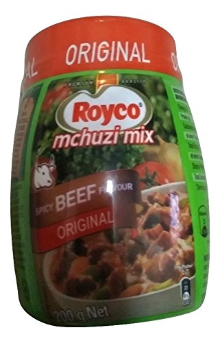 Royco pack beside spoon for scale showing practical portioning