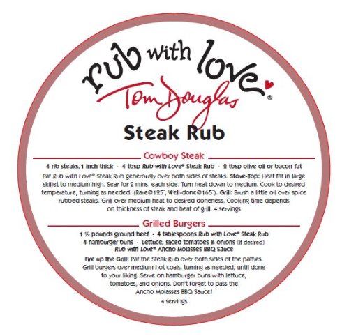 Rub with Love Tom Douglas close-up of granules highlighting ancho and smoked paprika aroma