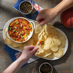 Ruffles 1 oz bags in a lunchbox demonstrating on-the-go snack convenience