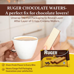 RUGER single portion in foil wrapper demonstrating sealed freshness and easy portability