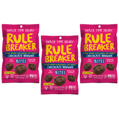 Rule Breaker individually wrapped bite close-up highlighting on-the-go use
