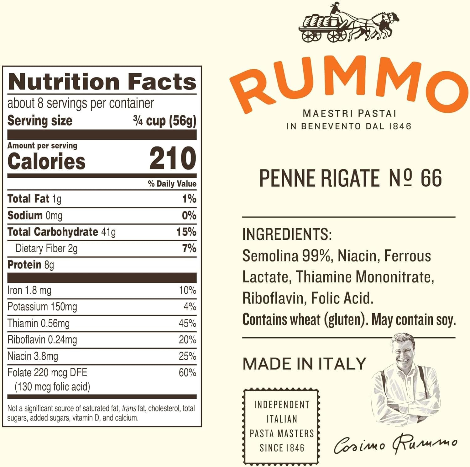 Rummo fusilli spiral detail capturing sauce and ingredient hold
