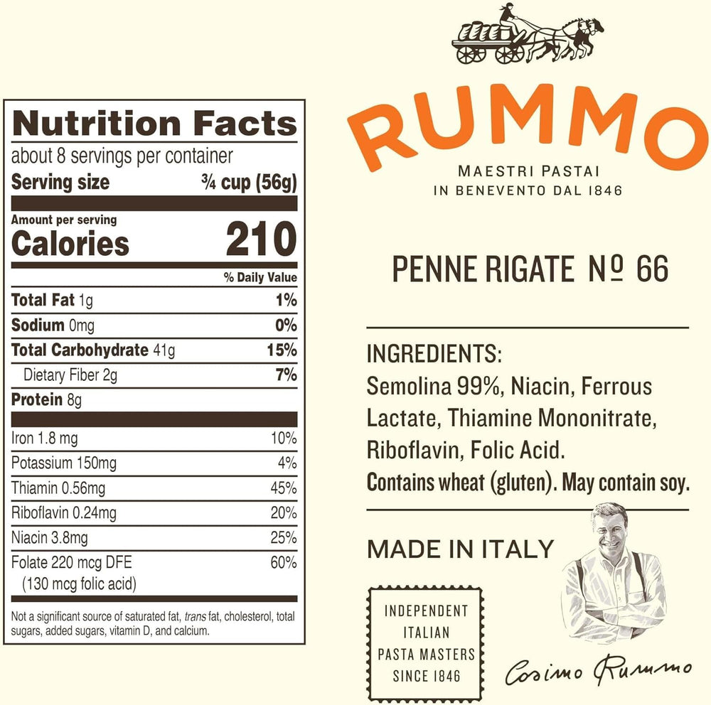 Rummo fusilli spiral detail capturing sauce and ingredient hold
