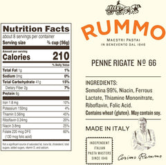 Rummo fusilli spiral detail capturing sauce and ingredient hold