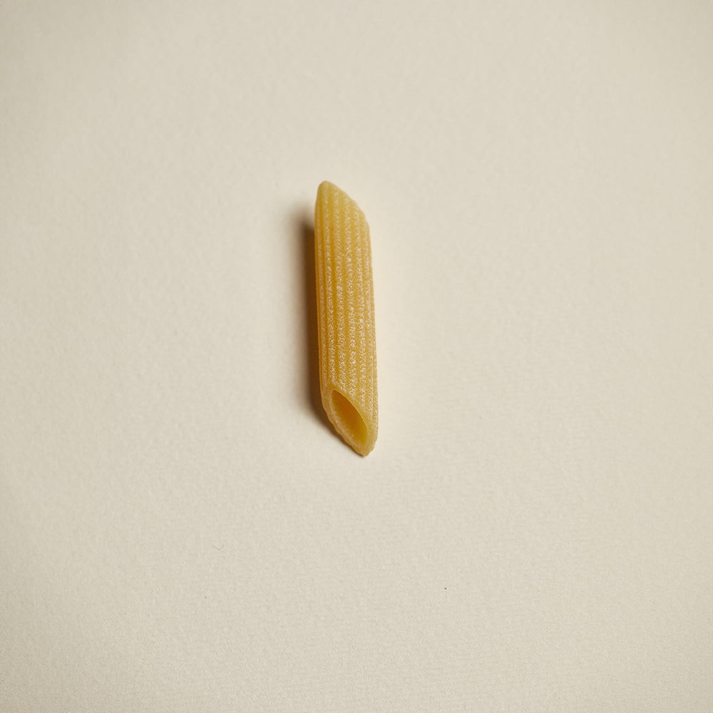 Rummo durum wheat semolina ingredient pile highlighting quality grain