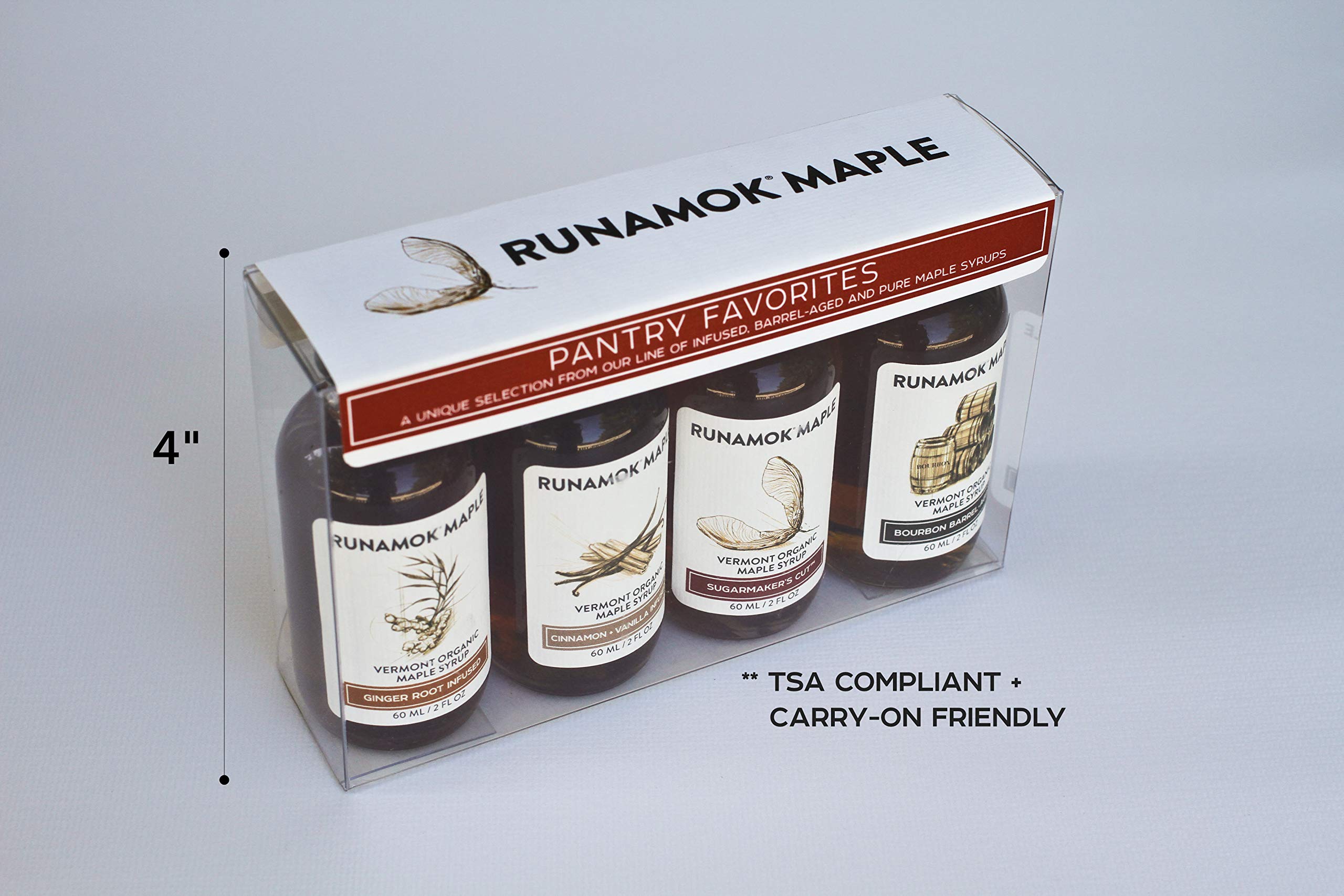 Runamok Ginger Root syrup drizzle adding zesty brightness to dishes