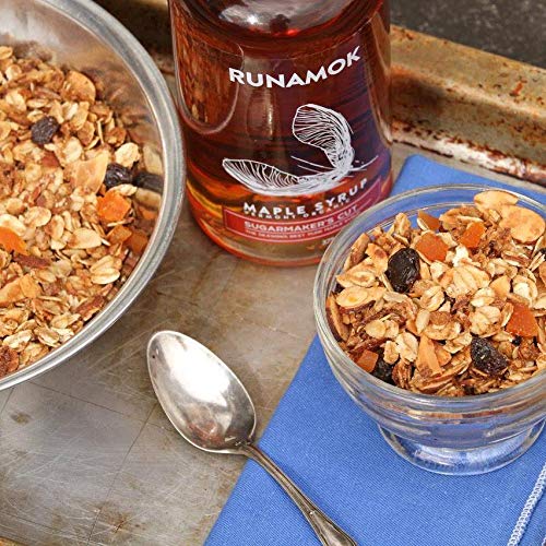 Runamok sugarmaker with maple trees showing family-made Vermont origin