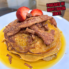 RunninWild close-up of maple glaze and caramelized texture for rich flavor