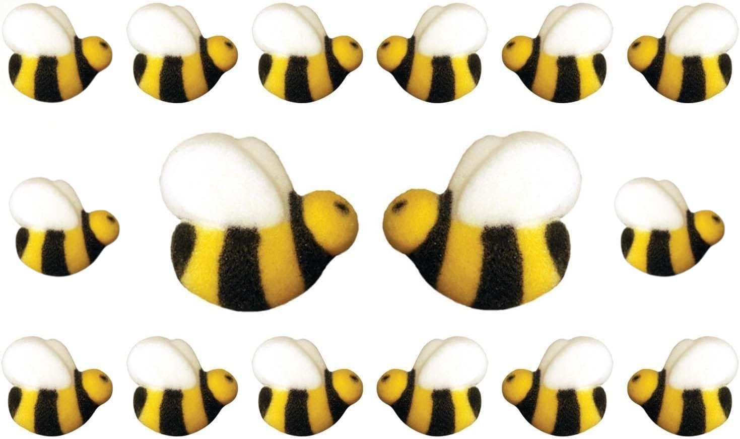 R.U.S. Candy front packaging showing 16 bee decorations and product benefit