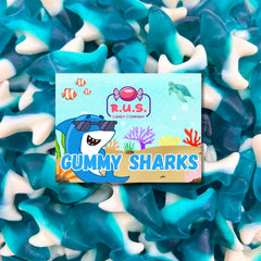 R.U.S. Candy front packaging shows one-pound bag and party-ready appeal