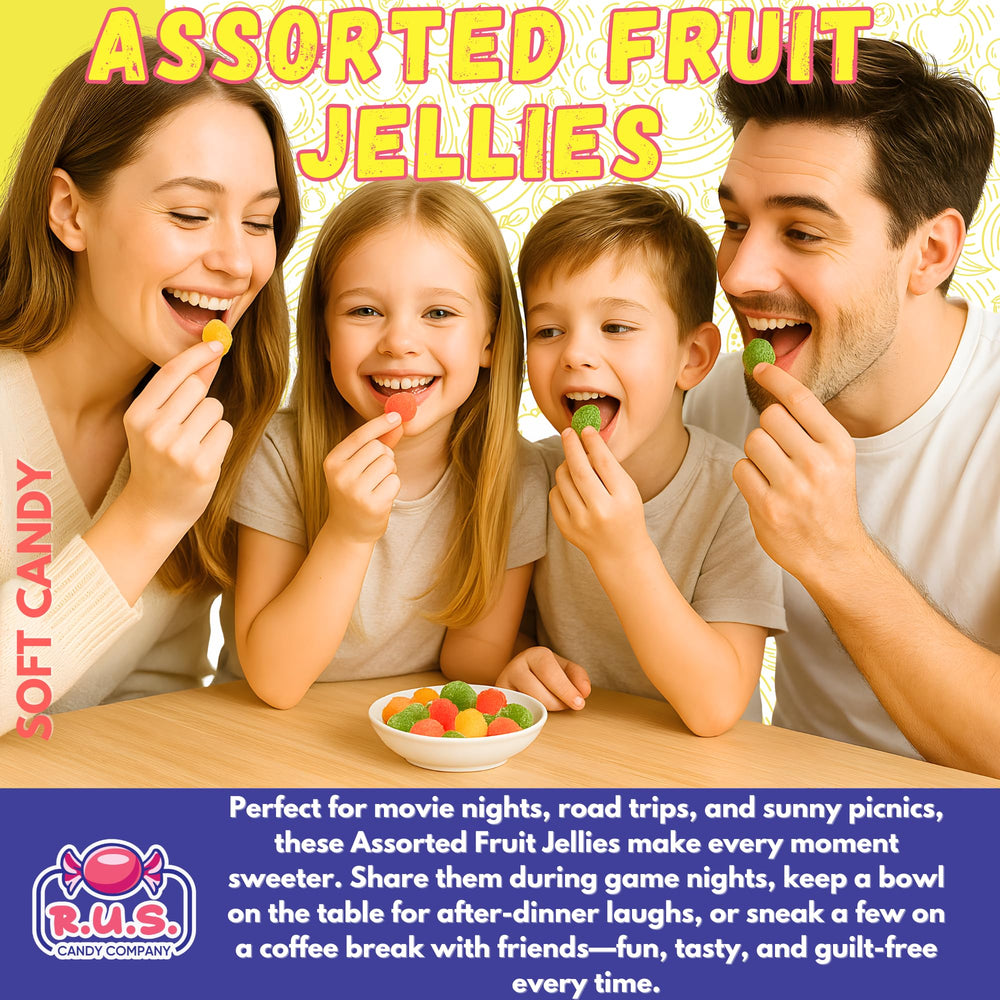 R.U.S. Candy individually wrapped pieces highlighting freshness and hygienic convenience