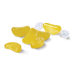 Russell Stover close-up of wedge showing sour coating and chewy texture benefit