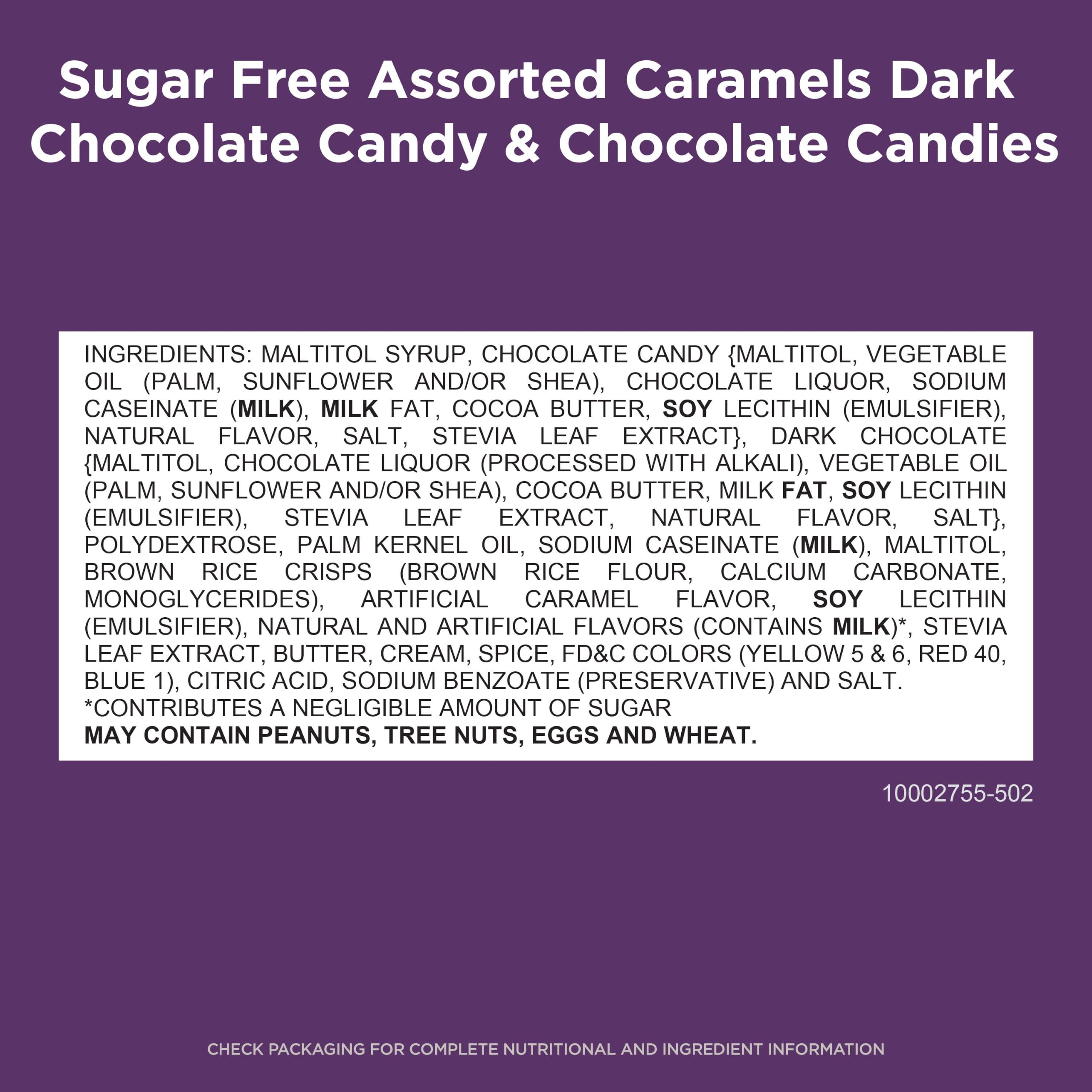 Russell Stover scattered individually wrapped candies illustrating portability and easy sharing