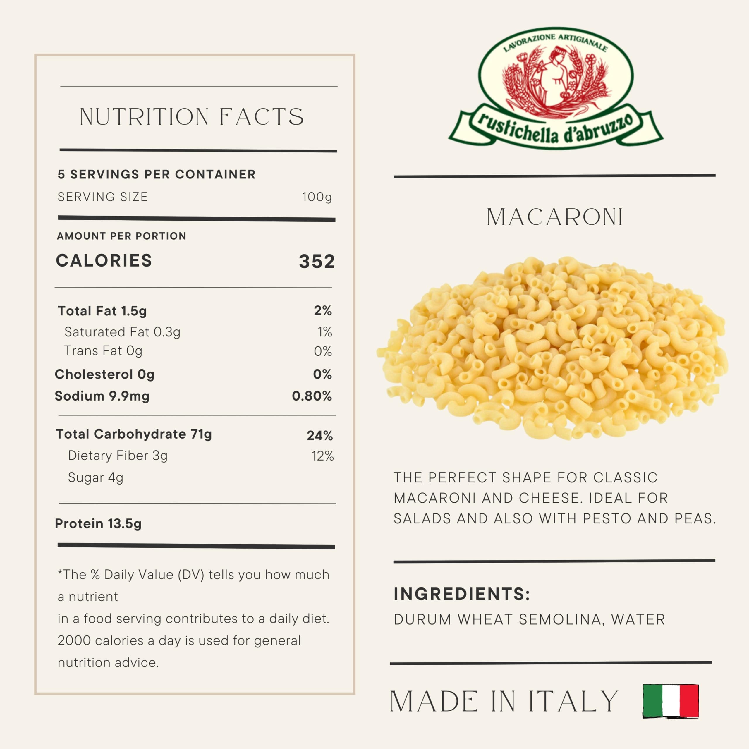 Rustichella d'Abruzzo macaroni close-up texture showing rough surface for better sauce cling