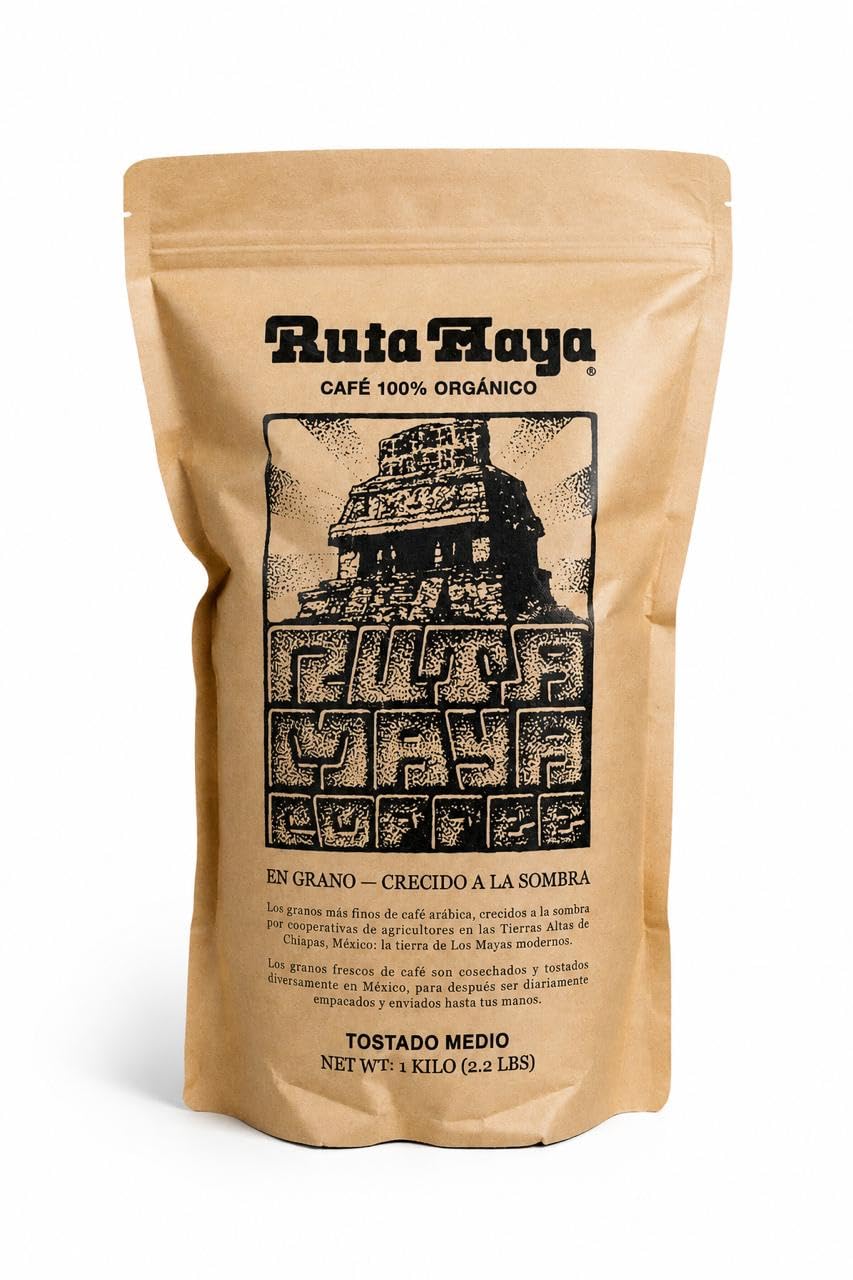 Ruta Maya front packaging showing product branding and size for easy recognition