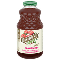R.W. Knudsen front packaging showing 32 fl oz bottle and organic seal for clarity