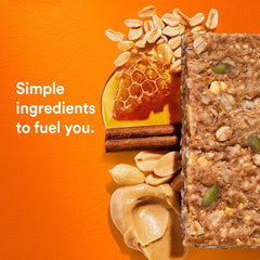 RXBAR box of 12 bars on a table illustrating pantry-ready supply and convenience