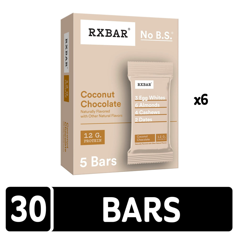 RXBAR cross-section revealing chewy texture and nut pieces for satisfaction