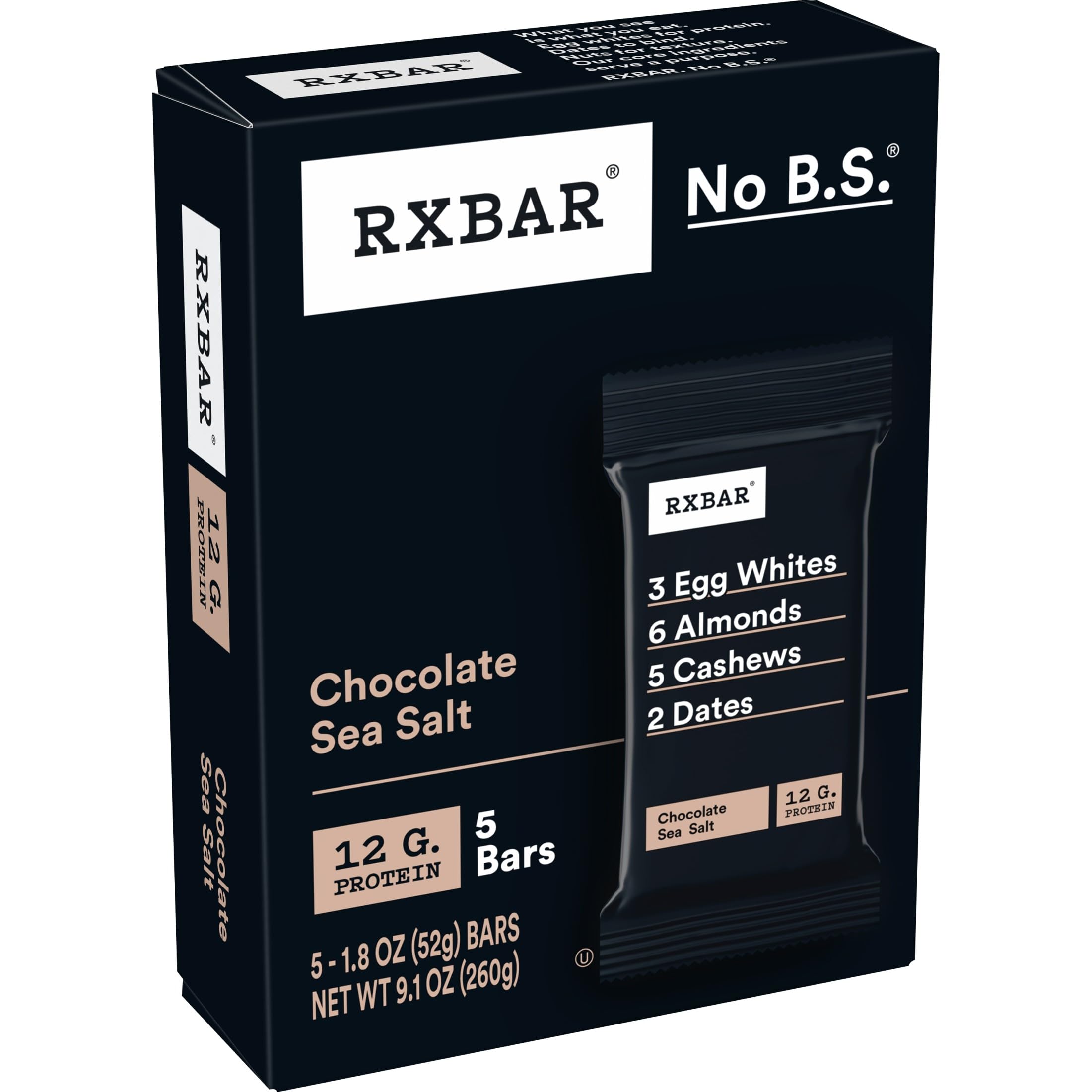 Person holding RXBAR for quick snack on-the-go and convenient fuel