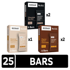 RXBAR close-up of Chocolate Sea Salt texture highlighting real chocolate