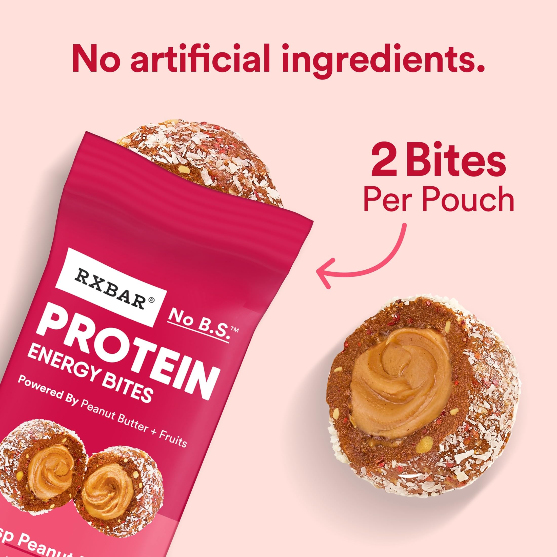 close-up of bite exterior texture highlighting natural ingredients benefit