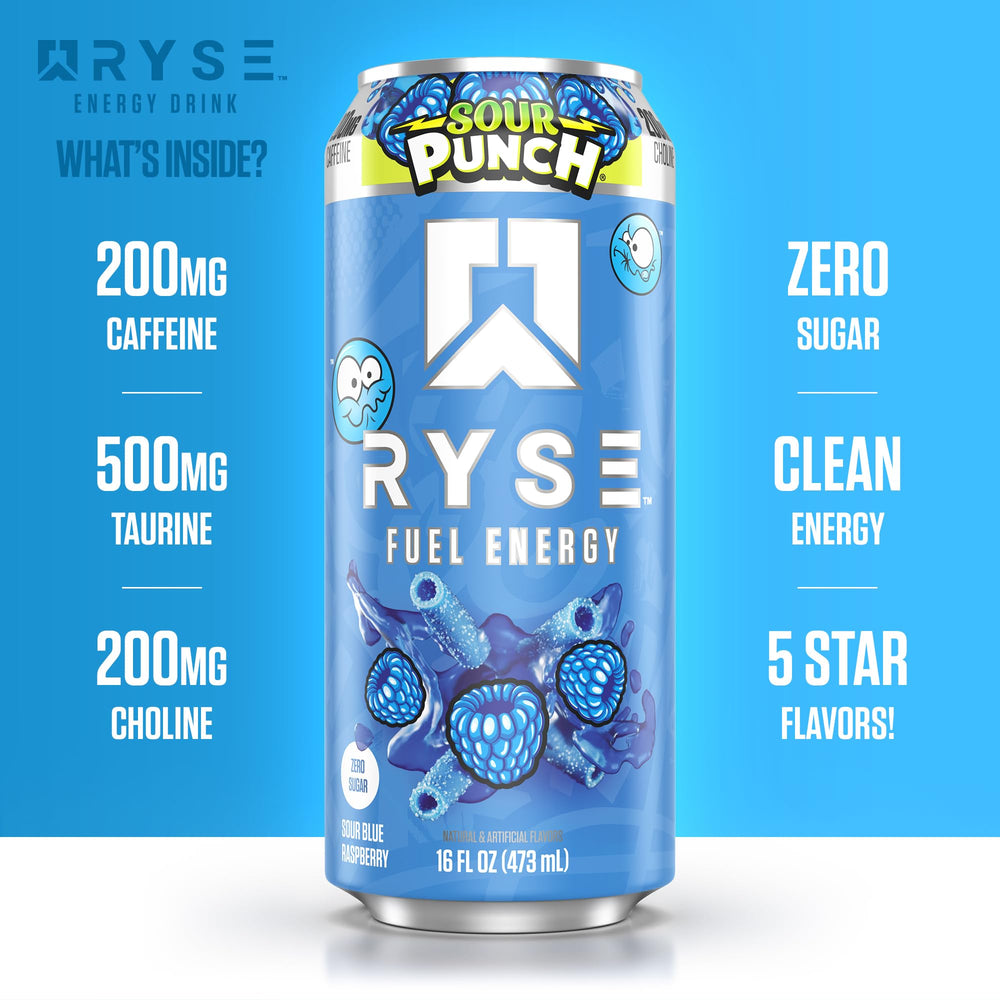 RYSE Up Supplements 12-pack box stacked for convenient stocking and consistent energy supply