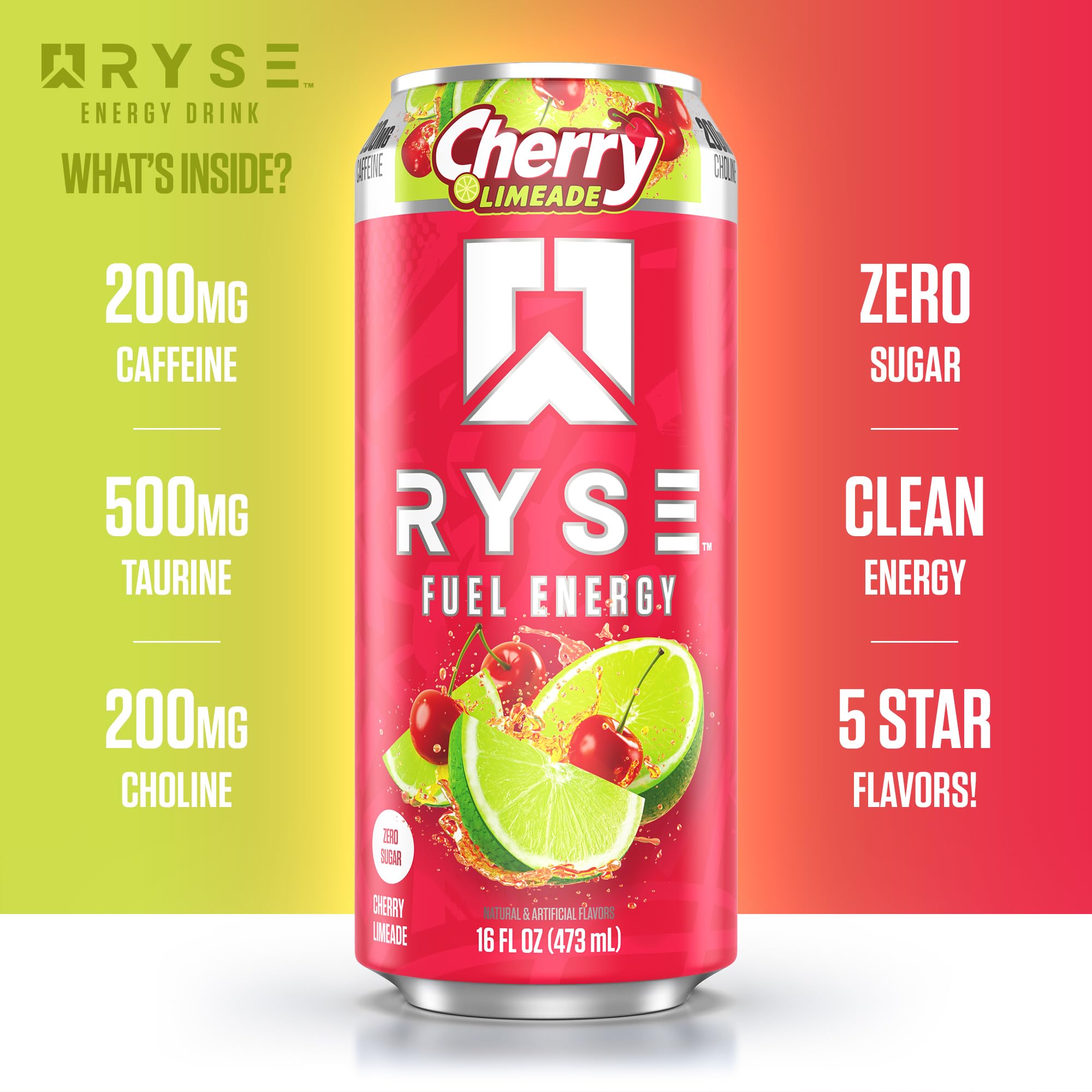 RYSE Up Supplements can served over ice to show chilled refreshment benefit