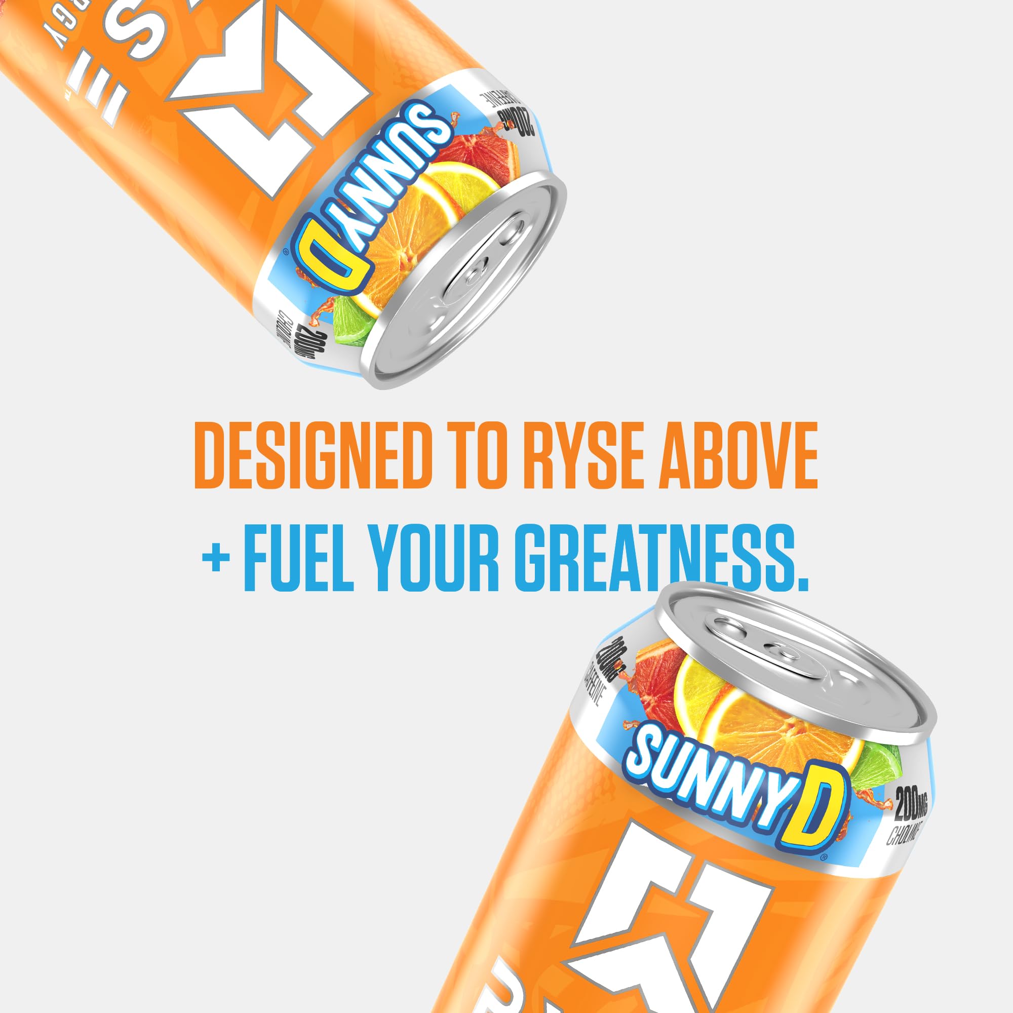 RYSE Up can beside workout gear depicting pre-workout energy boost