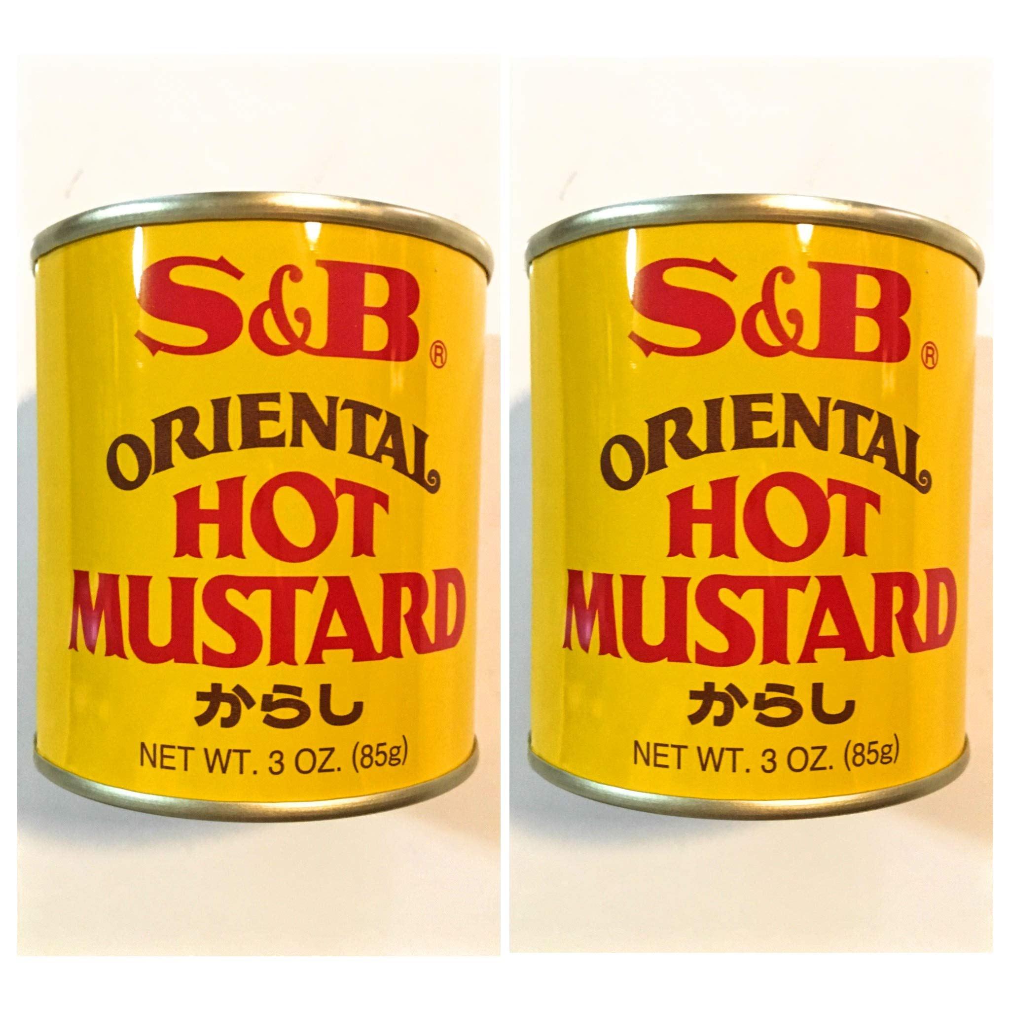 S&B front packaging tube showing label and two-pack convenience for portion control