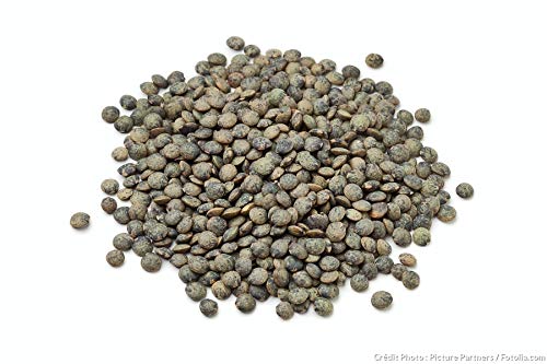 Sabarot close-up of Le Puy lentils texture highlighting firm bite