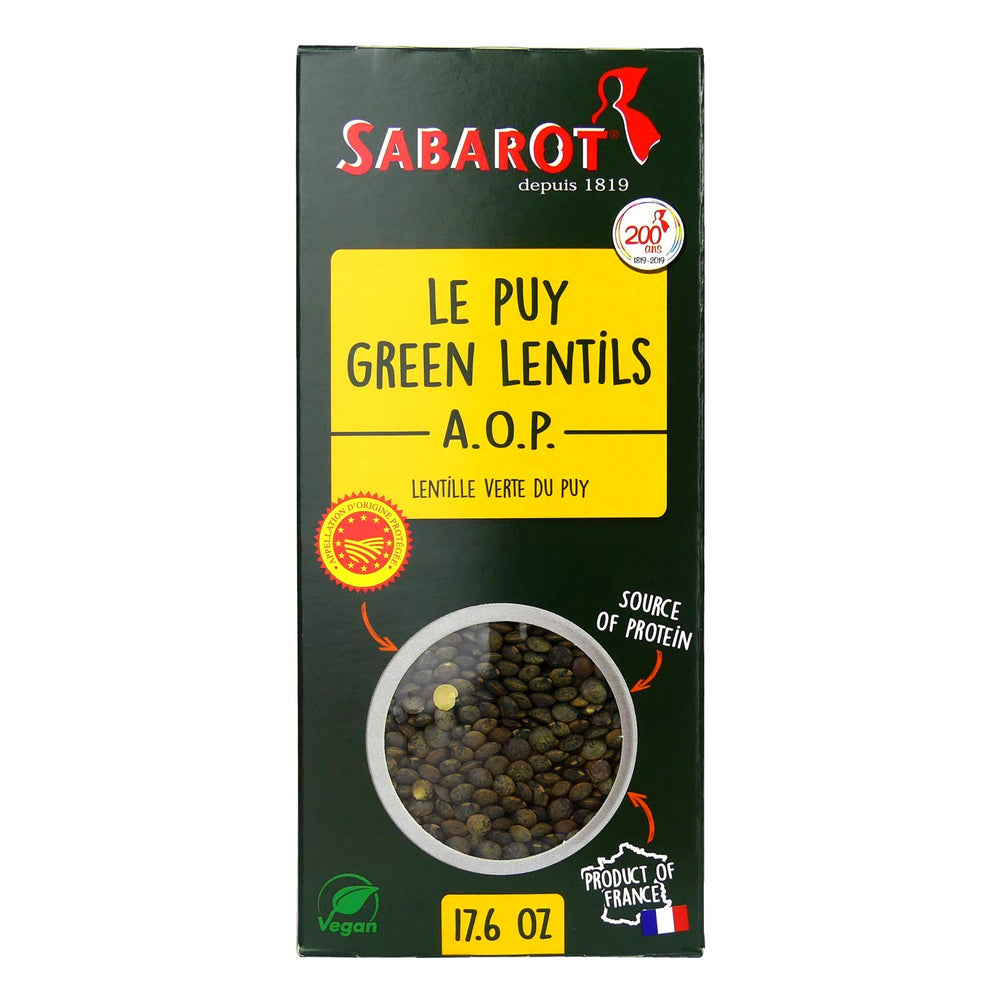 Sabarot front packaging showing 500g AOC label and premium appeal