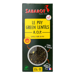 Sabarot front packaging showing 500g AOC label and premium appeal