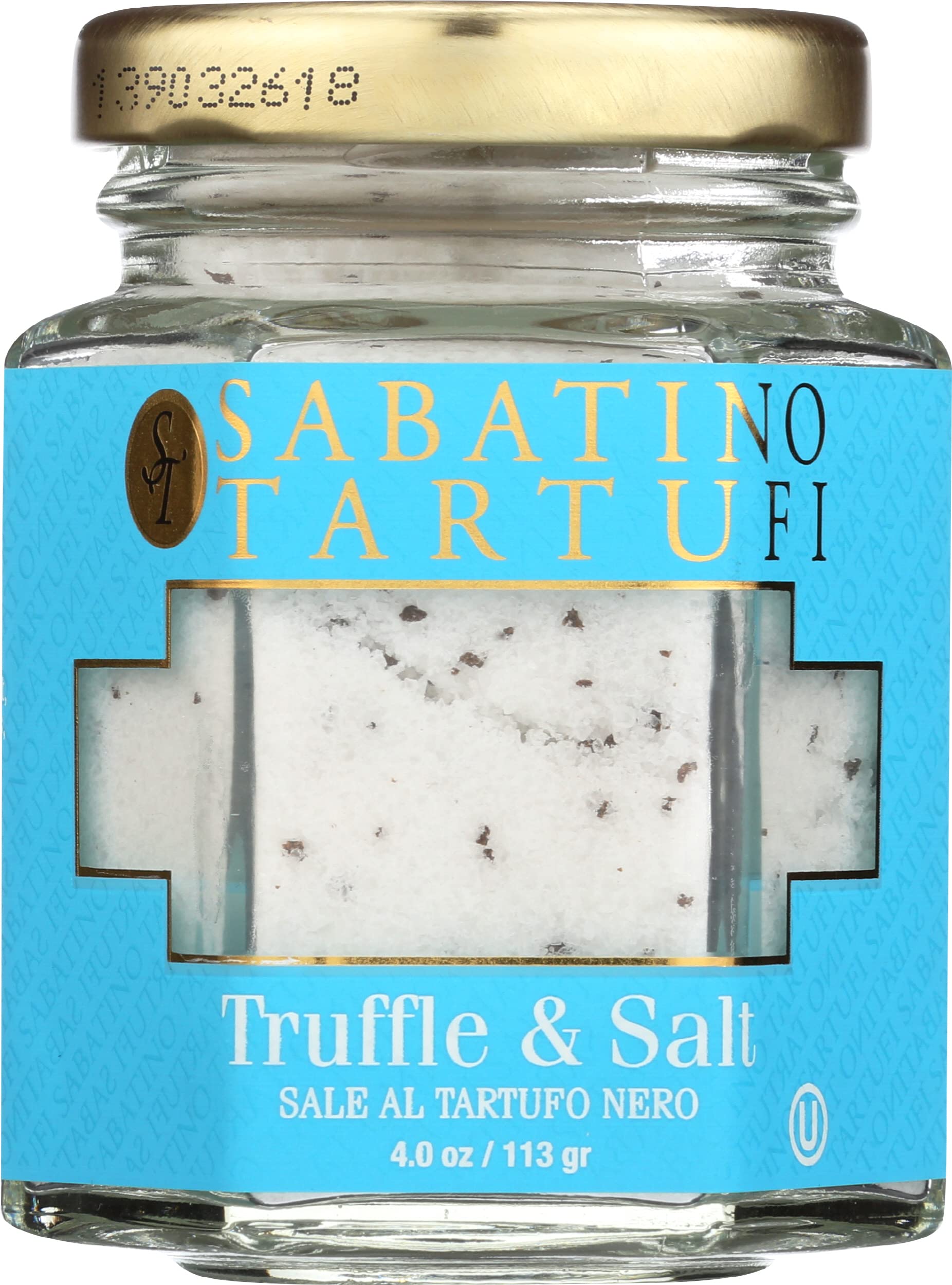 Sabatino Tartufi front jar view showing elegant packaging and gourmet appeal