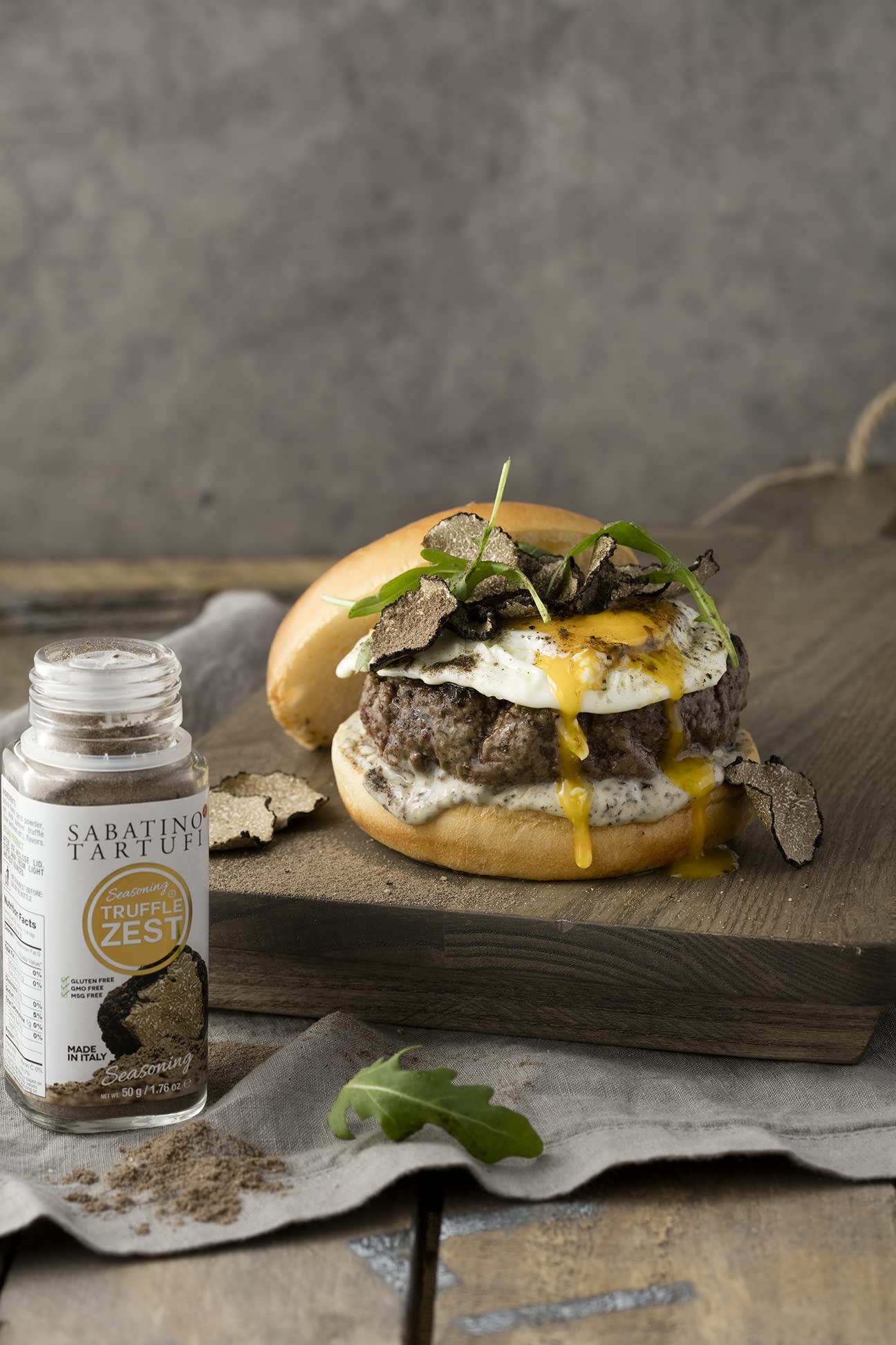 Sabatino Tartufi dusted over scrambled eggs enhancing breakfast flavor