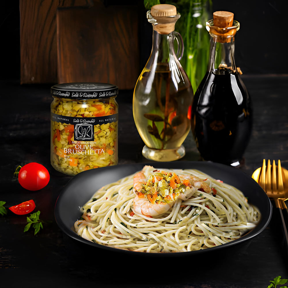 Sable & Rosenfeld jar styled on a cheese board suggesting pairing ideas and hosting benefit