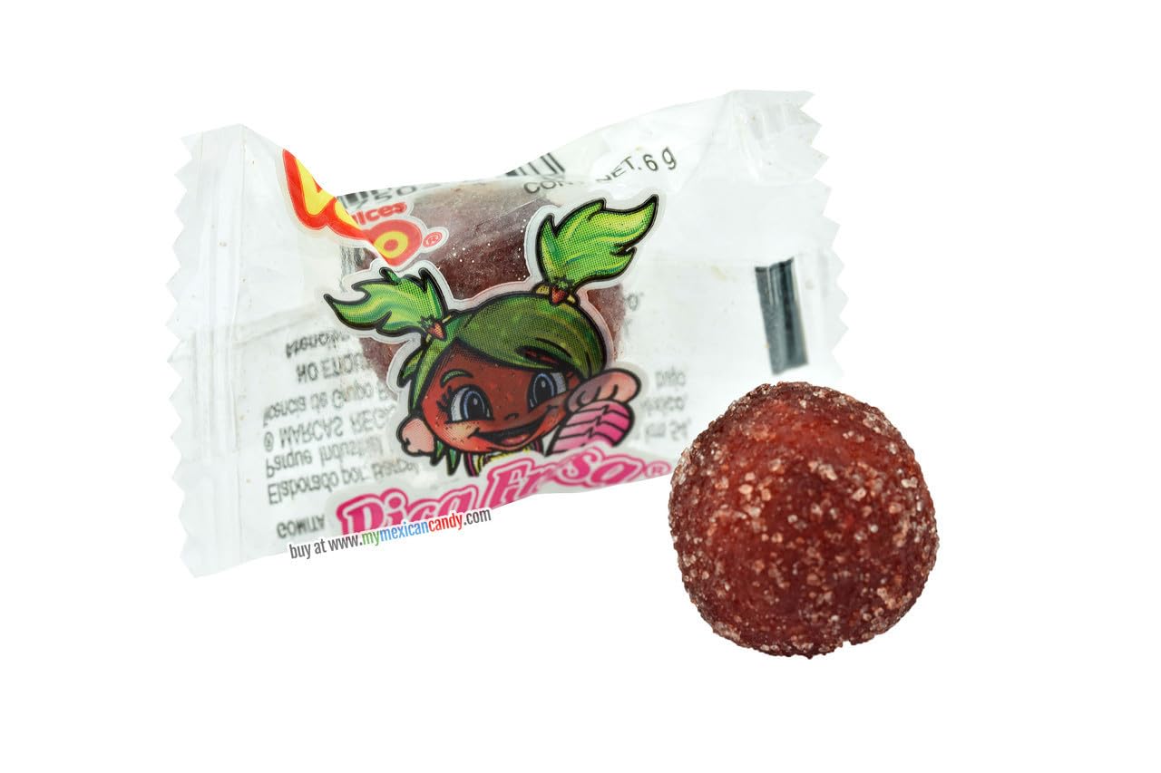 Sabores De Mexico close-up of chili-sugar coating showing texture and spicy-sour flavor punch