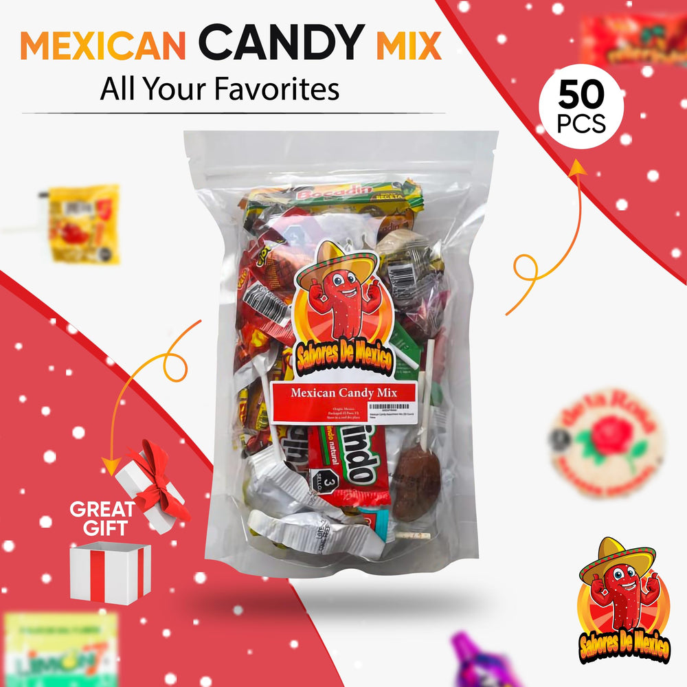 Sabores De Mexico vero lollipop coated with chili showcasing spicy-sour contrast and fun