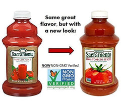 Sacramento close-up pour captures rich tomato texture and fresh flavor benefit