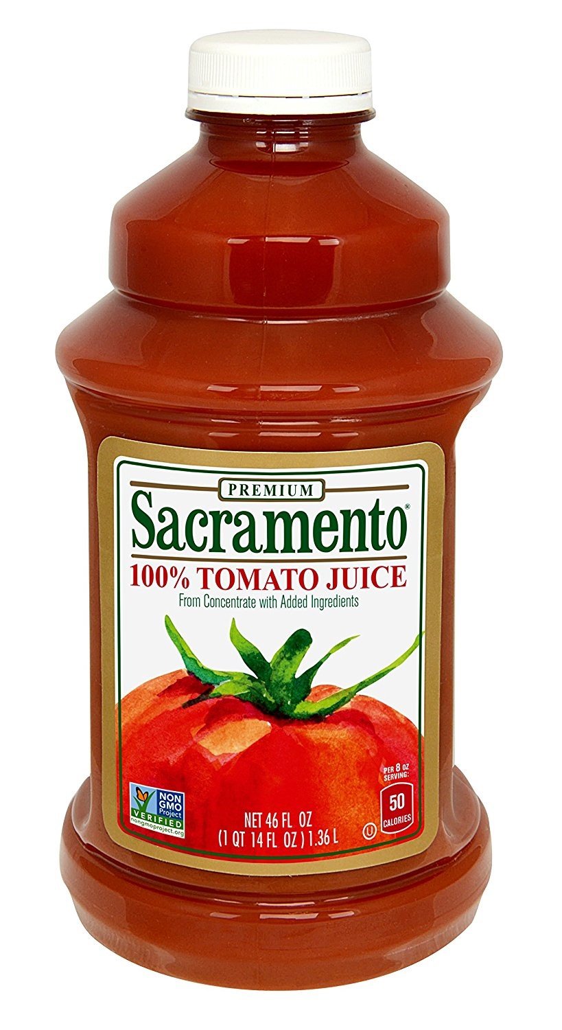 Sacramento front packaging 46 oz bottle shows branding and bottle convenience benefit
