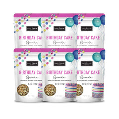 The Safe + Fair Food Company front package showing 12oz bag and brand