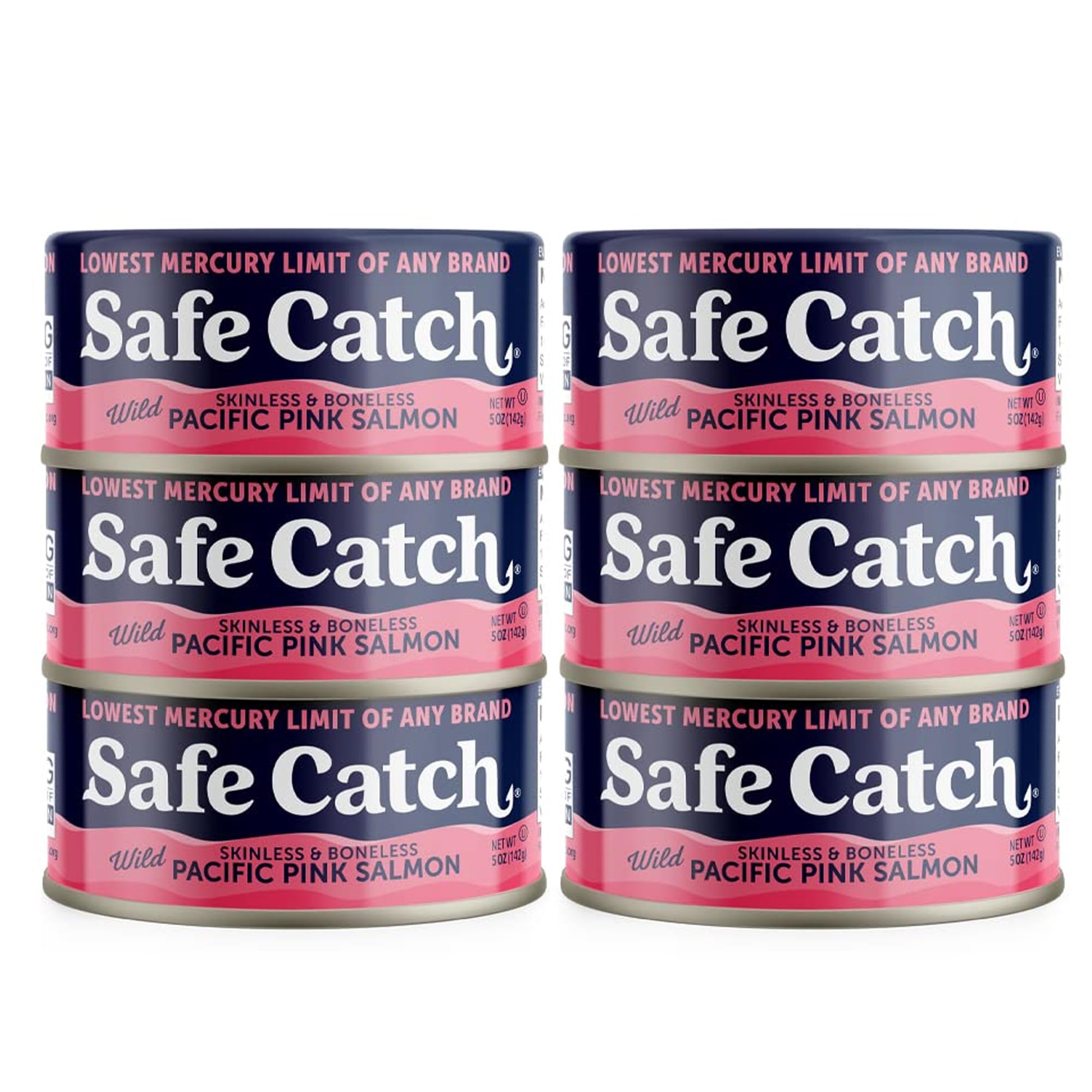 Safe Catch front can view showing brand and label for quick identification and trust