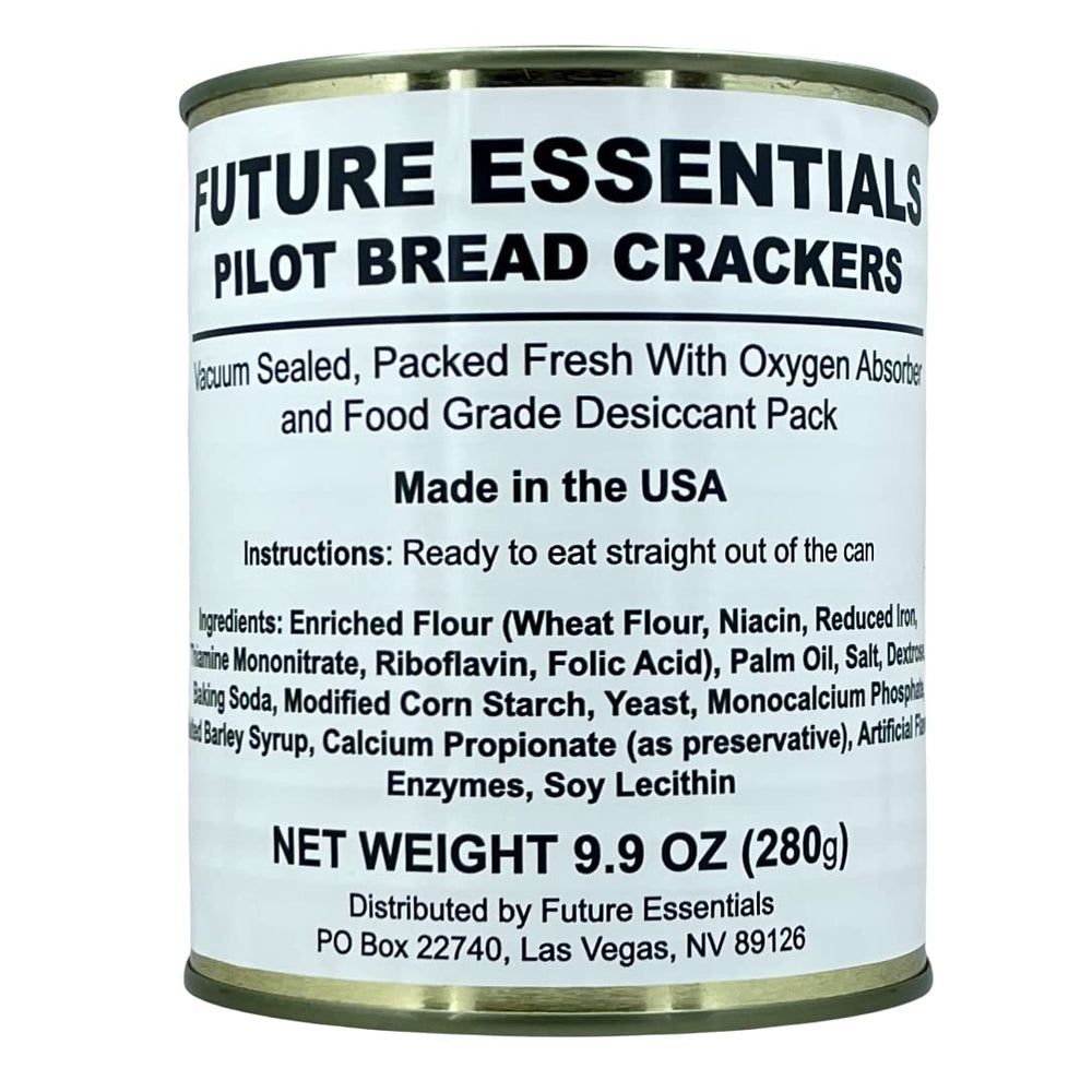 SAFECASTLE Pilot Bread on campsite table showing emergency readiness benefit