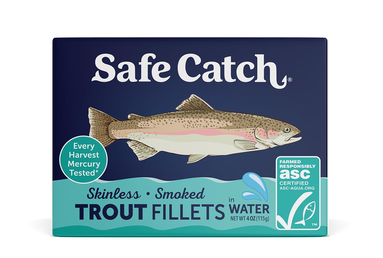 Safe Catch can in hand showing scale and portion size convenience
