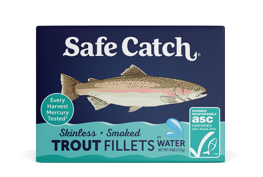 Safe Catch can in hand showing scale and portion size convenience