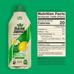 Saint James aluminum bottle detail showing cap and recyclable benefit
