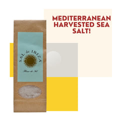 Sal de Ibiza close-up of fleur de sel crystals showing delicate texture