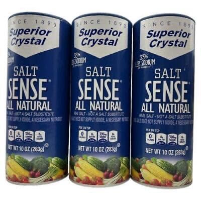 Salt Sense flake close-up illustrating light crystals that dissolve quickly