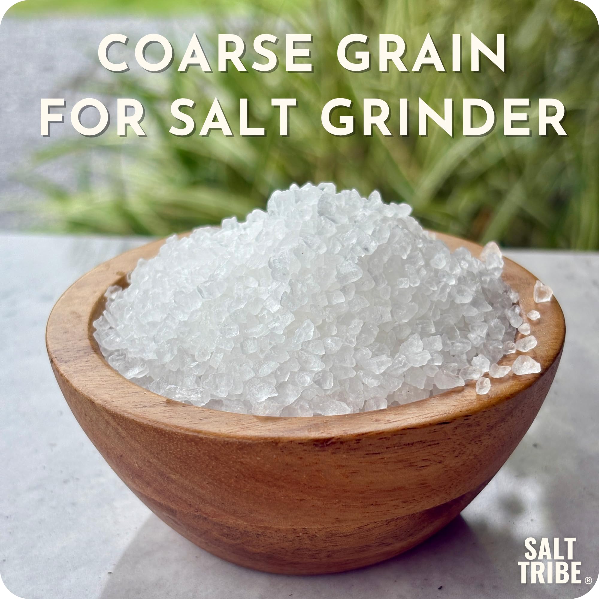 Salt Tribe close-up of coarse Baja crystals highlighting mineral texture