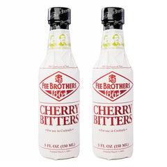 Salthouse & Peppermongers Fee Brothers cherry bitters front packaging showing two 5 oz bottles for consistent cocktails