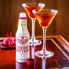 Salthouse & Peppermongers Fee Brothers cherry bitters used in cocktail to add bright cherry aroma and balanced flavor